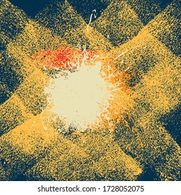 Grunge Background Texture Abstract Colorful Modern Style Splatter Scratch