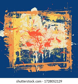 Textura De Fondo Grunge Resumen Colorido Estilo Moderno Scratch