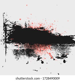Grunge Background Texture Abstract Colorful Modern Style Splatter Scratch