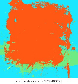 Grunge Background Texture Abstract Colorful Modern Style Splatter Scratch
