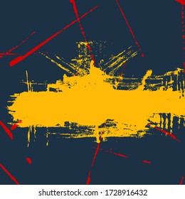 Grunge Background Texture Abstract Colorful Modern Style Splatter Scratch