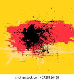 Grunge Background Texture Abstract Colorful Modern Style Splatter Scratch