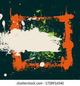 Grunge Background Texture Abstract Colorful Modern Style Splatter Scratch