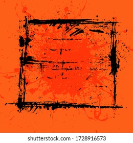 Grunge Background Texture Abstract Colorful Modern Style Splatter Scratch