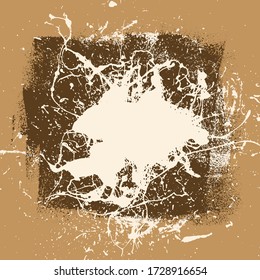 Grunge Background Texture Abstract Colorful Modern Style Splatter Scratch