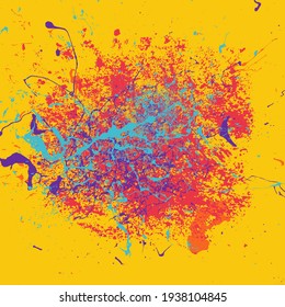 Grunge Background Texture Abstract Colorful