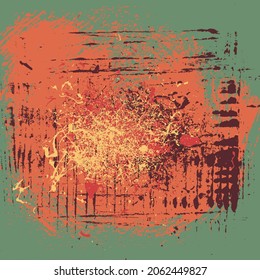 Grunge Background Texture Abstract Colorful Modern Style Splatter Scratch Effects