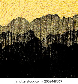 Textura de fondo gruesa Resumen Colorido Estilo moderno Splter Efectos de rayado
