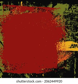 Grunge Background Texture Abstract Colorful Modern Style Splatter Scratch Effects
