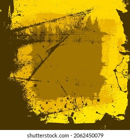 Grunge Background Texture Abstract Colorful Modern Style Splatter Scratch Effects