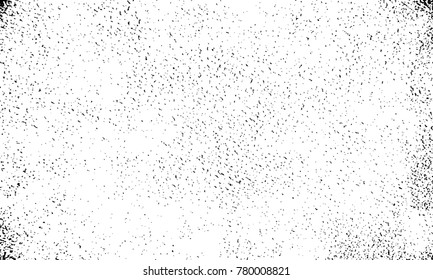 Grunge Background Texture. Abstract Seamless Noise. Black And White Urban Vector Scratches. Dark Messy Dust Background. Dotted, Vintage Grain and Transparent