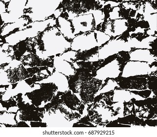 Grunge background. Texture with the effect of noise and grain. Vector illustration for a design surface.