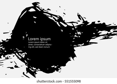 grunge background texture painted scratched .vector illustration for design