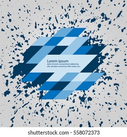 grunge background texture painted scratched .vector illustration for design