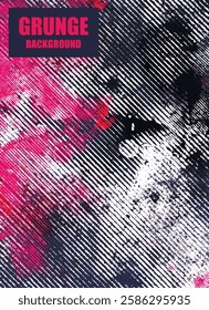 grunge, background, texture, vector, black, pink, white