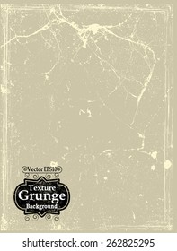 Grunge Background Texture - Vector Distress 