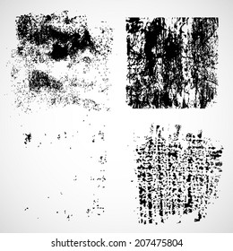 Grunge background and texture. Vector illustration.