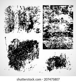 Grunge background and texture. Vector illustration.