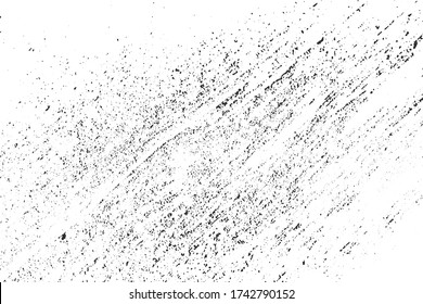 Grunge background texture vector. Overlay distress grainy grungy effect. Distressed 
textural backdrop vector illustration. Isolated black on white background. For abstract 
dotted, scratched noise.