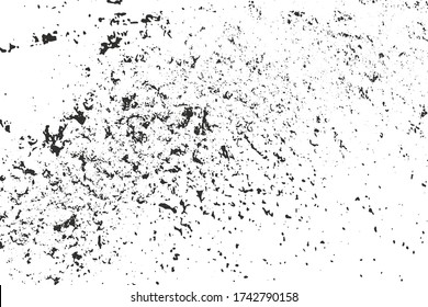 Grunge background texture vector. Overlay distress grainy grungy effect. Distressed 
textural backdrop vector illustration. Isolated black on white background. For abstract 
dotted, scratched noise.