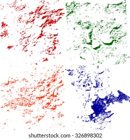 grunge background textures set colorful





