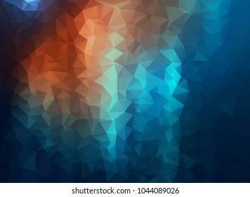 Grunge background with triangle shapes for your design