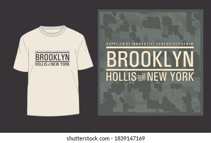 grunge background and typography for design t shirt concept
