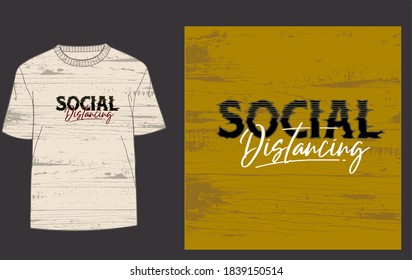fondo de fondo y tipografía para el concepto de camiseta de diseño