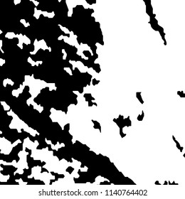 Grunge Background. Urban Monochrome Backround for Card, Flyer. Halftone Vector Texture for your Design. 