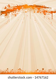 Grunge background, vector