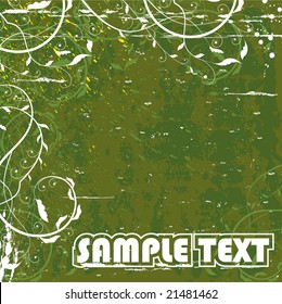 Grunge background. Vector.