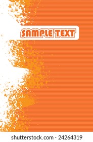 Grunge background. Vector.