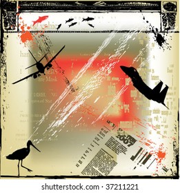 grunge background vector