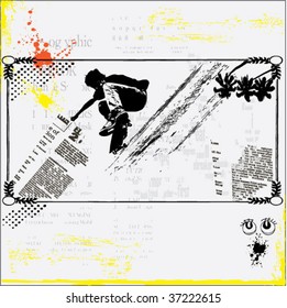 grunge background vector