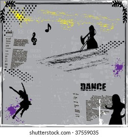 grunge background vector