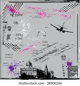 grunge background vector