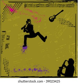 grunge background vector