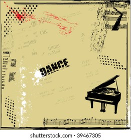 grunge background vector