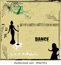 grunge background vector