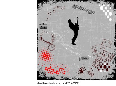 grunge background vector