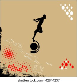 grunge background vector