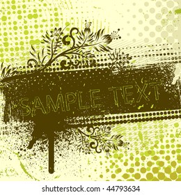 Fundo grunge. Vetor.