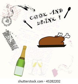 grunge background vector