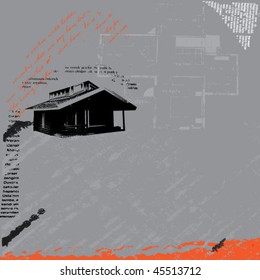 grunge background vector