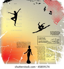 grunge background vector