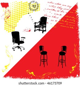 grunge background vector