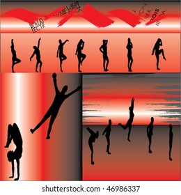 grunge background vector