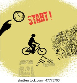 grunge background vector