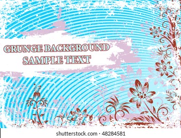 Grunge background. Vector.