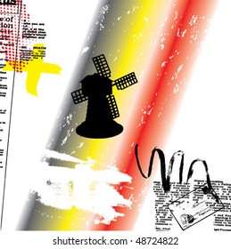 grunge background vector